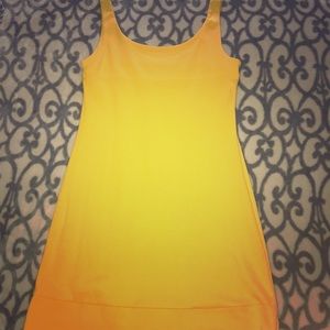 Yellow dress